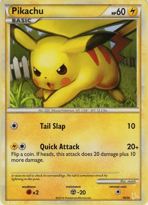 Pikachu [Tail Slap | Quick Attack]