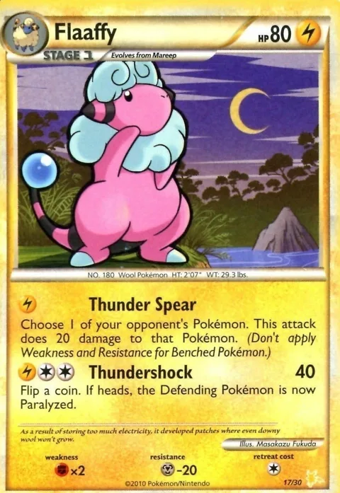 Flaaffy [Thunder Spear | Thundershock]