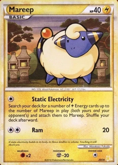 Mareep [Static Electricity | Ram]