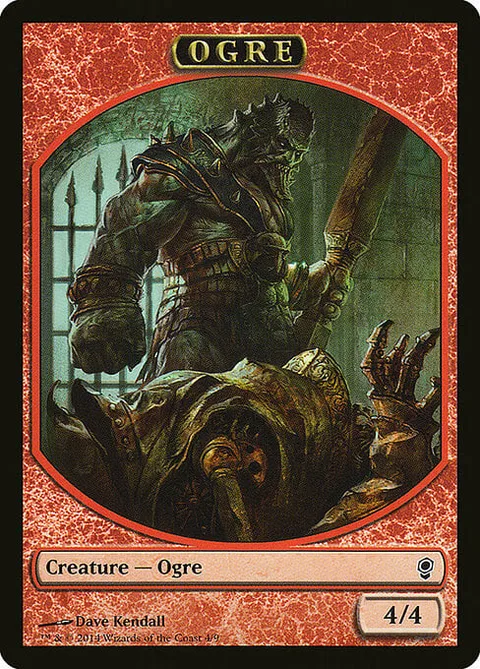 Ogre Token (Red 4/4)