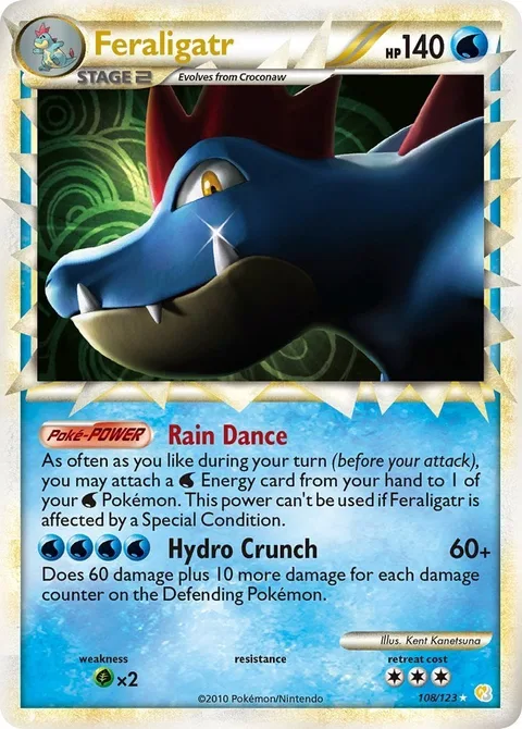 Feraligatr [Rain Dance | Hydro Crunch | Prime]