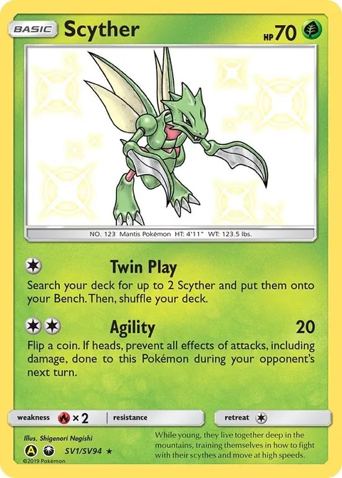 Scyther [Twin Play | Agility]