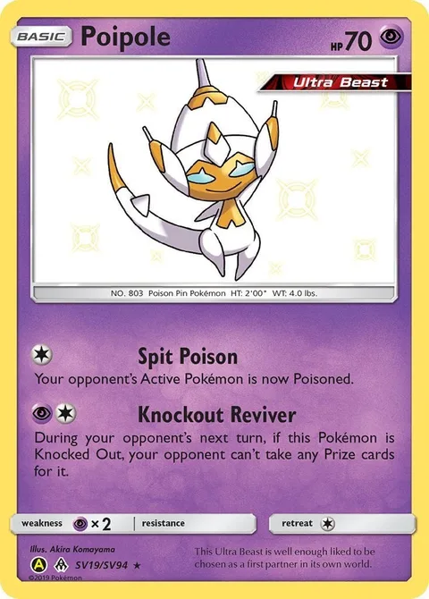 Poipole [Spit Poison | Knockout Reviver]