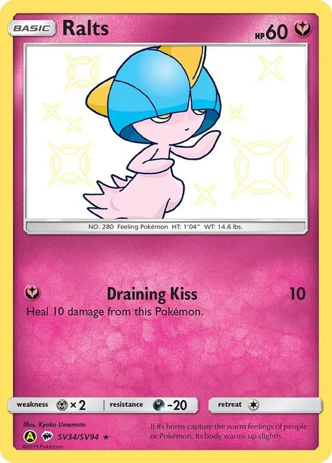 Ralts [Draining Kiss]