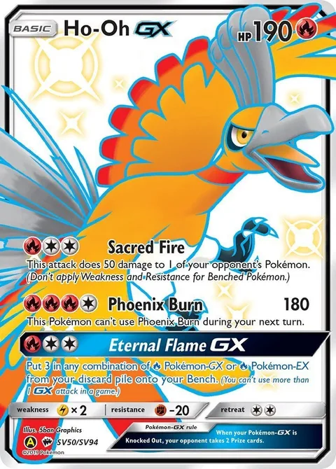 Ho-Oh GX [Sacred Fire | Phoenix Burn | Eternal Flame GX]
