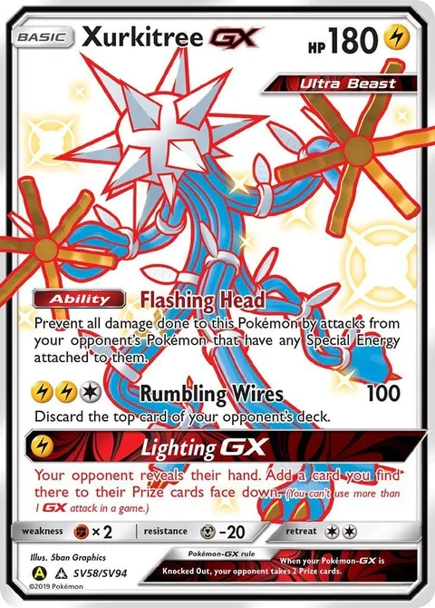 Xurkitree GX [Flashing Head | Rumbling Wires | Lighting GX]