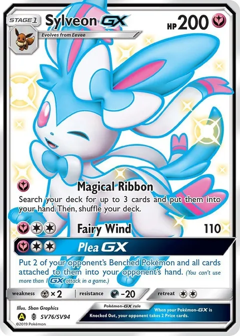 Sylveon GX [Magical Ribbon | Fairy Wind | Plea GX]