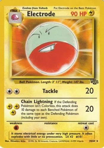 Electrode [Tackle | Chain Lightning]