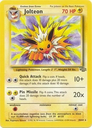 Jolteon [Quick Attack | Pin Missile]