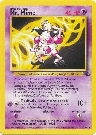 Mr. Mime [Invisible Wall | Meditate]