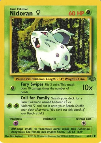 Nidoran [F] [Fury Swipes | Call for Family]