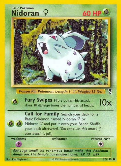 Nidoran [F] [Fury Swipes | Call for Family]