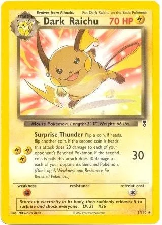 Dark Raichu [Surprise Thunder]
