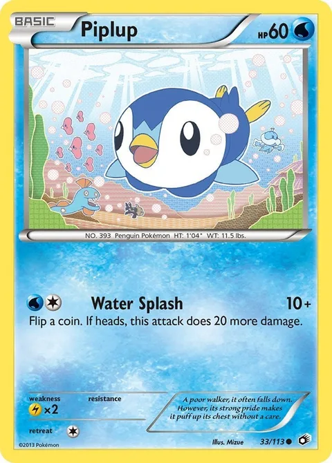 Piplup [Water Splash]