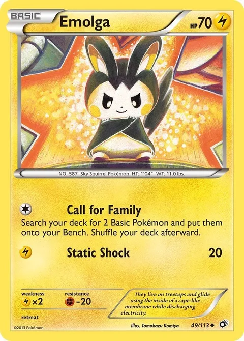 Emolga [Call for Family | Static Shock]