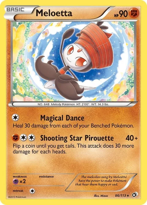Meloetta [Magical Dance | Shooting Star Pirouette]
