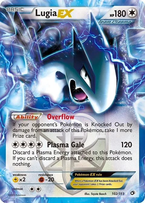 Lugia EX [Overflow | Plasma Gale]