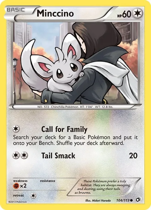 Minccino [Call for Family | Tail Smack]