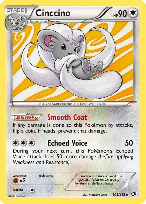 Cinccino [Smooth Coat | Echoed Voice]