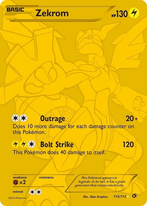 Zekrom [Outrage | Bolt Strike]
