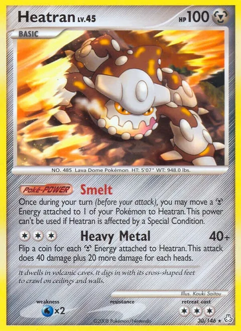Heatran Lv.45 [Smelt | Heavy Metal]