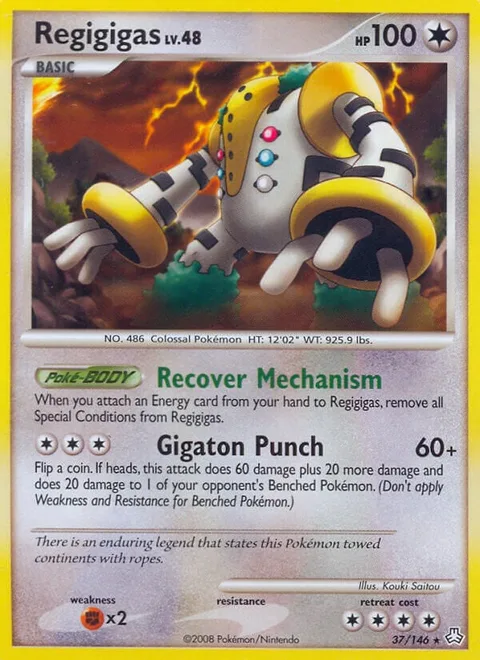 Regigigas Lv.48 [Recover Mechanism | Giga Punch]