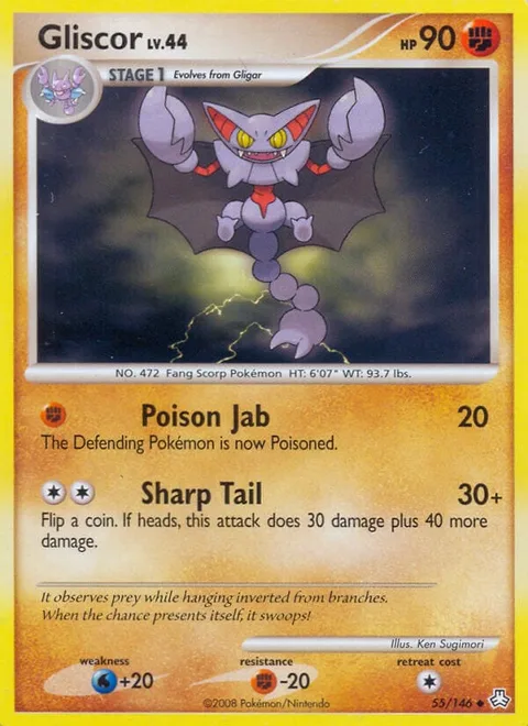 Gliscor Lv.44 [Poison Jab | Sharp Tail]