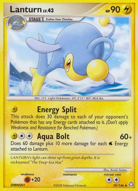 Lanturn Lv.43 [Energy Split | Aqua Bolt]