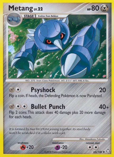 Metang Lv.22 [Psyshock | Bullet Punch]