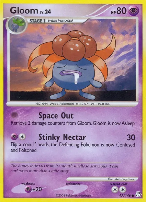 Gloom Lv.24 [Space Out | Stinky Nectar]