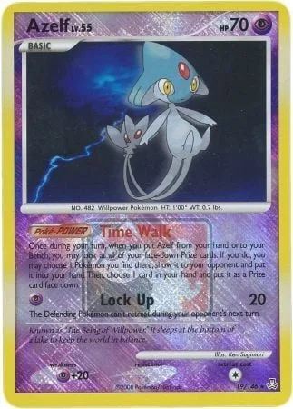 Azelf Lv.55 [Time Walk | Lock Up]
