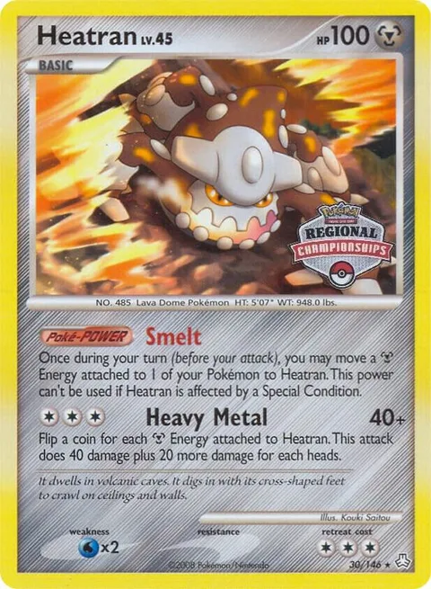 Heatran Lv.45 [Smelt | Heavy Metal]