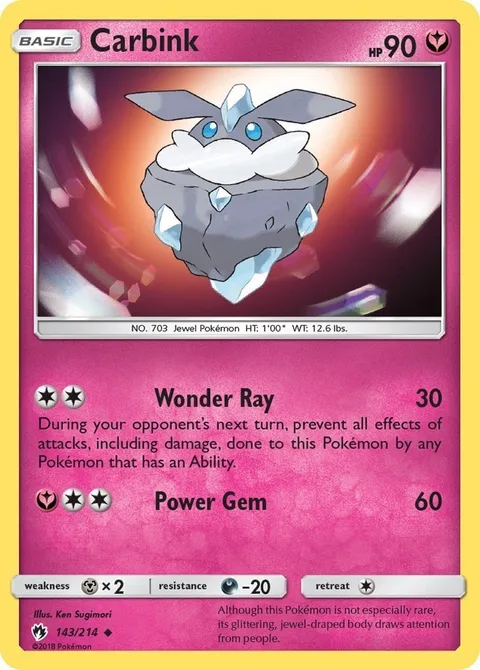 Carbink [Wonder Ray | Power Gem]