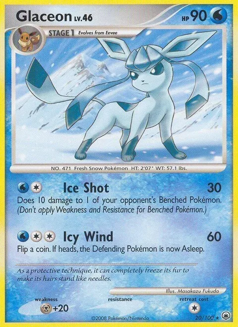 Glaceon Lv.46 [Ice Shot | Icy Wind]