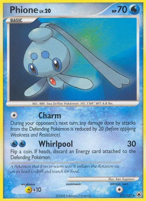 Phione Lv.20 [Charm | Whirlpool]