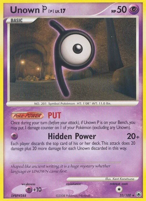 Unown [P] Lv.17 [PUT | Hidden Power]