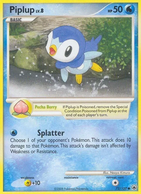 Piplup Lv.8 [Pecha Berry | Splatter]