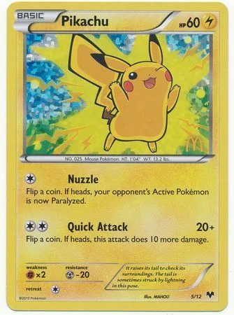 Pikachu [Nuzzle | Quick Attack]