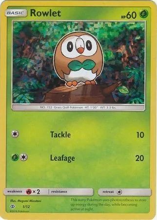 Rowlet [Tackle | Leafage]