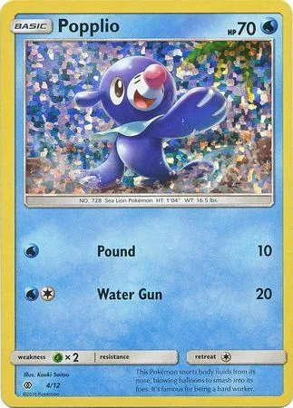 Popplio [Pound | Water Gun]