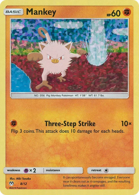 Mankey [Three-Step Strike]