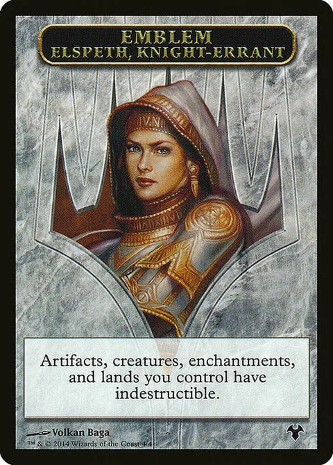 Elspeth Emblem / Soldier Token