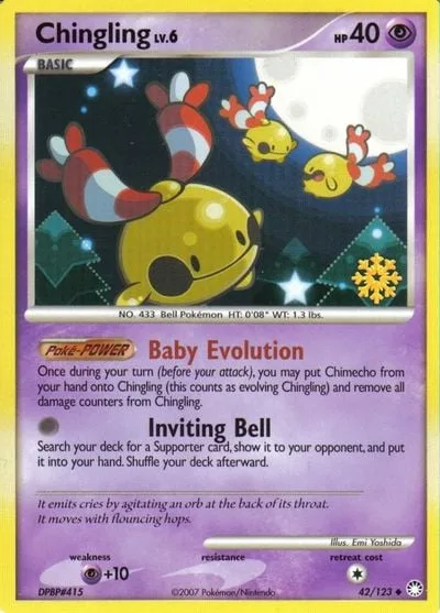 Chingling Lv.6 [Baby Evolution | Inviting Bell]