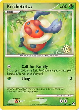 Kricketot Lv.9 [Call for Family | Sling]