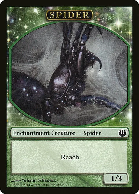 Spider Token (Green 1/3)