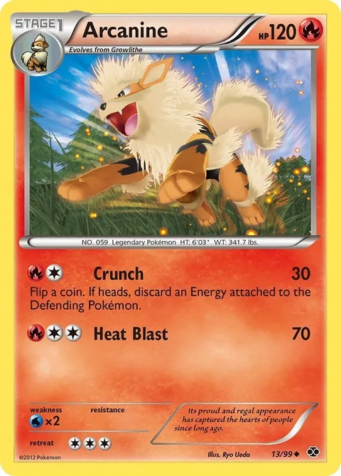 Arcanine [Crunch | Heat Blast]