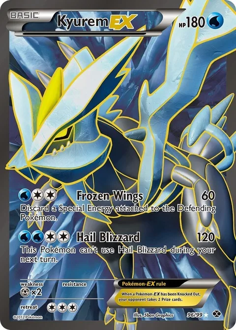 Kyurem EX [Frozen Wings | Hail Blizzard]