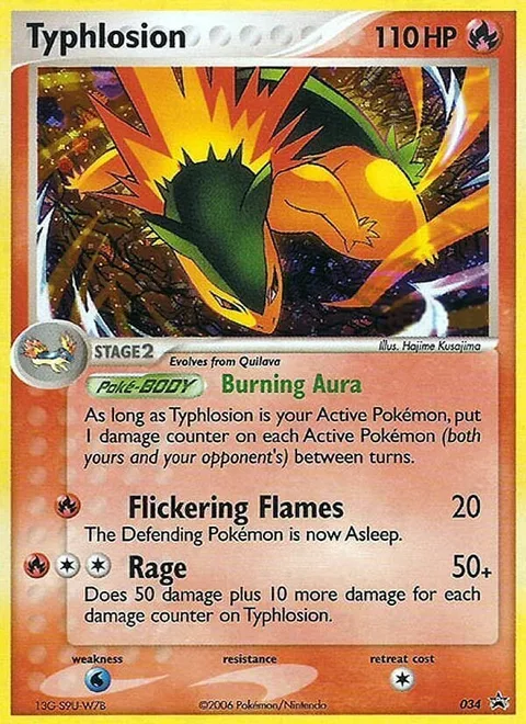 Typhlosion [Burning Aura | Flickering Flames | Rage]