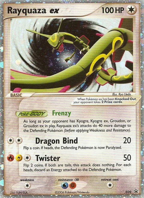 Rayquaza ex [Frenzy | Dragon Bind | Twister]