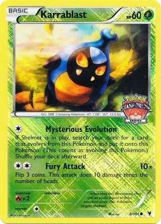Karrablast [Mysterious Evolution | Fury Attack]